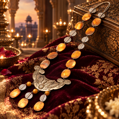 Royal Bird Heritage Statement Necklace | YAJAA