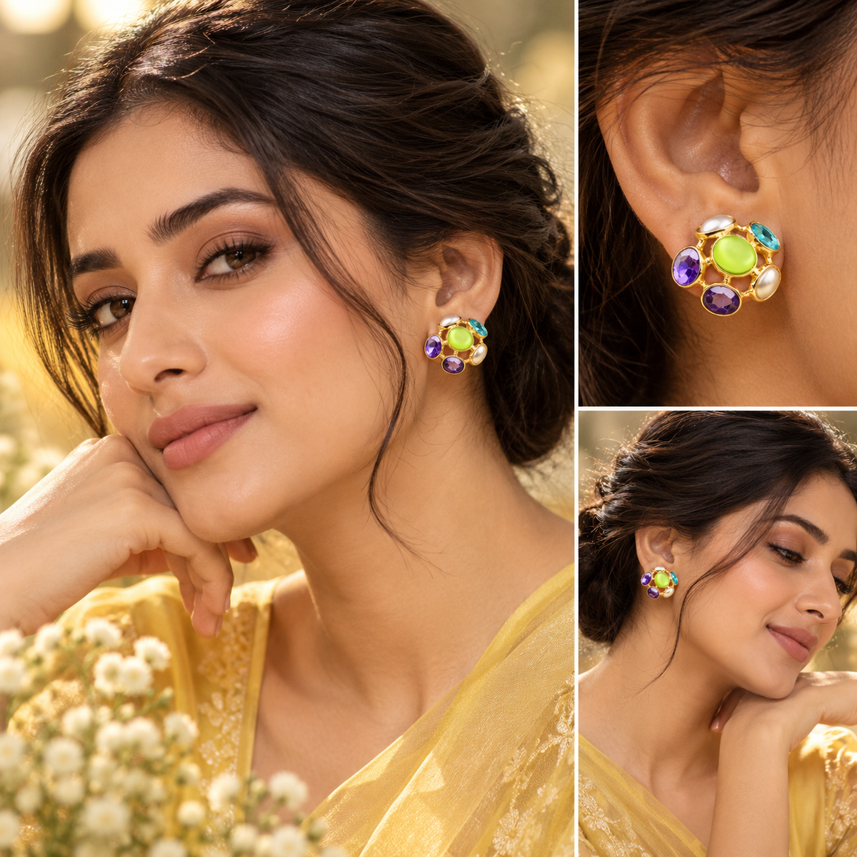Garden Glow Earrings | YAJAA