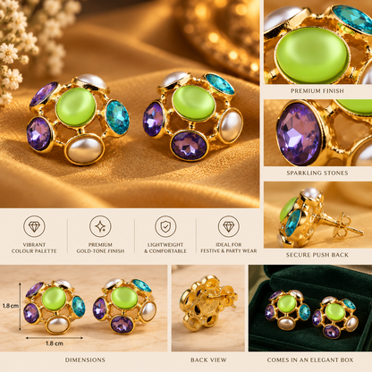 Garden Glow Earrings | YAJAA