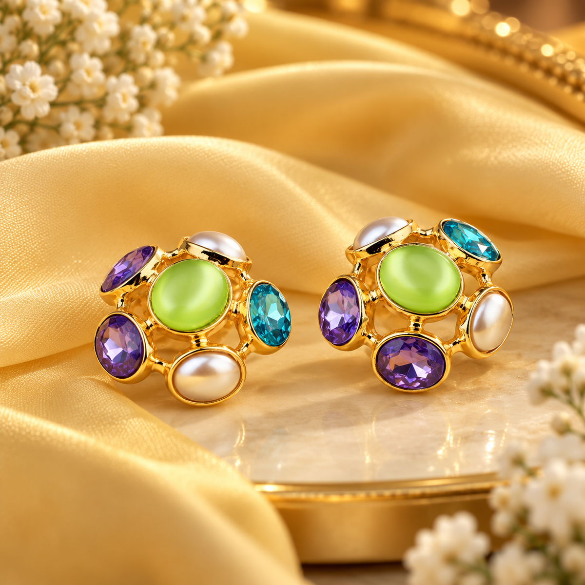 Garden Glow Earrings | YAJAA