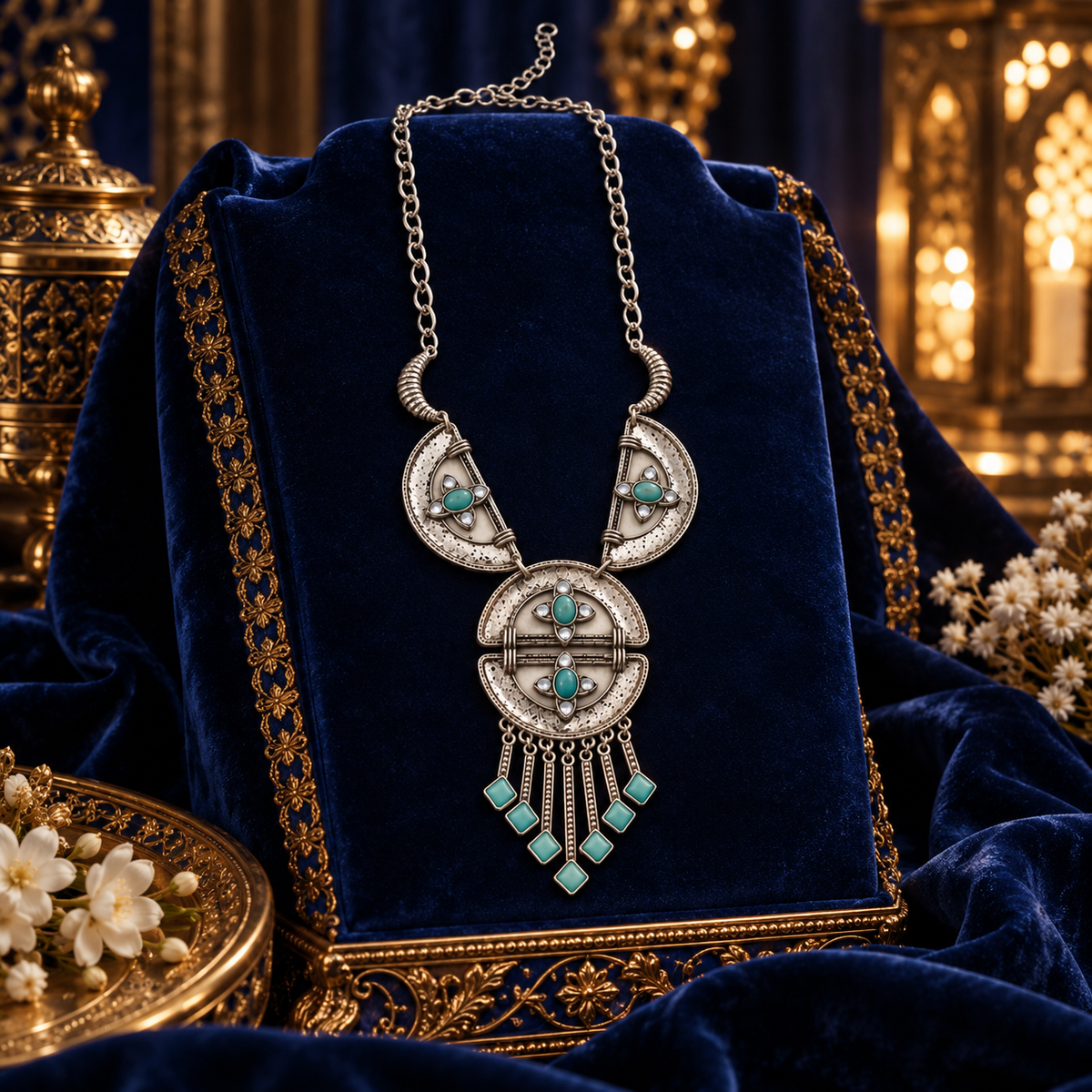 Celestial Statement Necklace |YAJAA